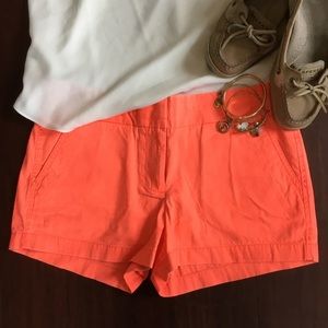 JCrew City Fit Chino Shorts